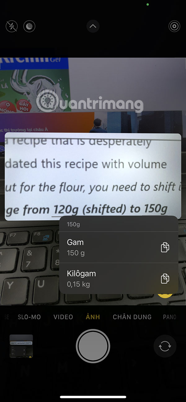 How to quickly convert units via Live Text iPhone Picture 5