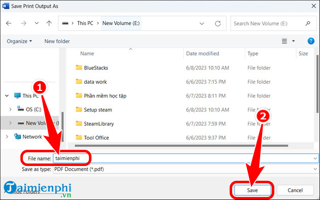 How to convert Word files to PDF simply and easily Picture 6