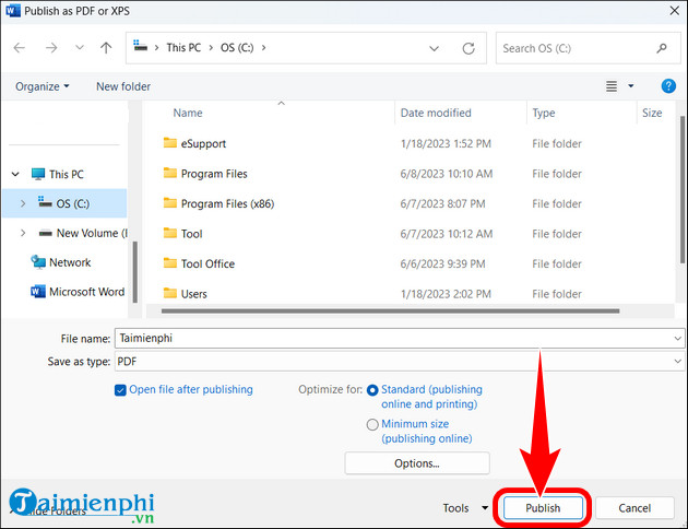 How to convert Word files to PDF simply and easily Picture 9