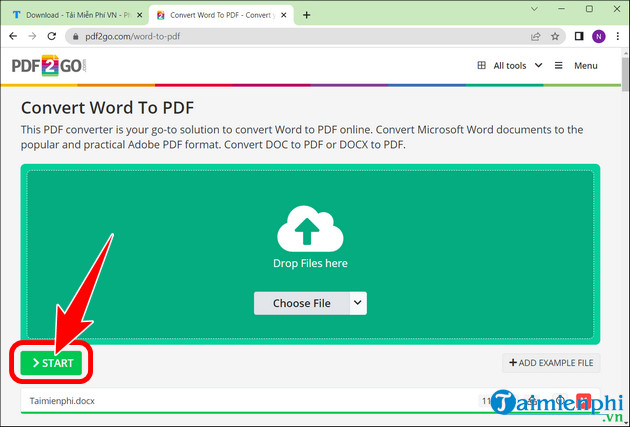 Picture 10 of How to convert Word to PDF online completely free