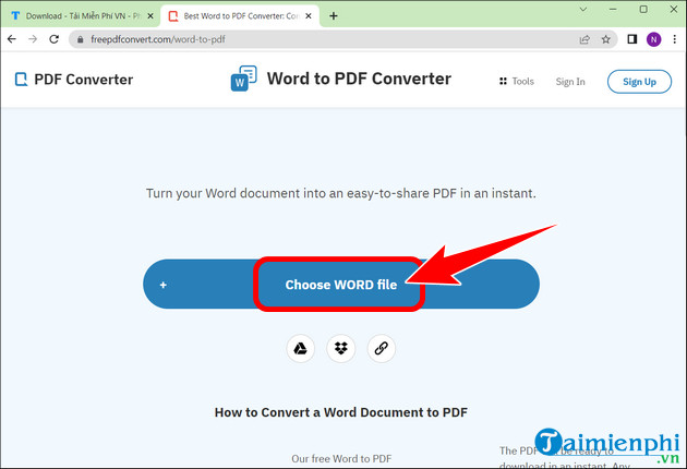 Picture 12 of How to convert Word to PDF online completely free