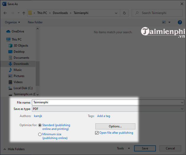 Picture 3 of How to convert Word to PDF online completely free