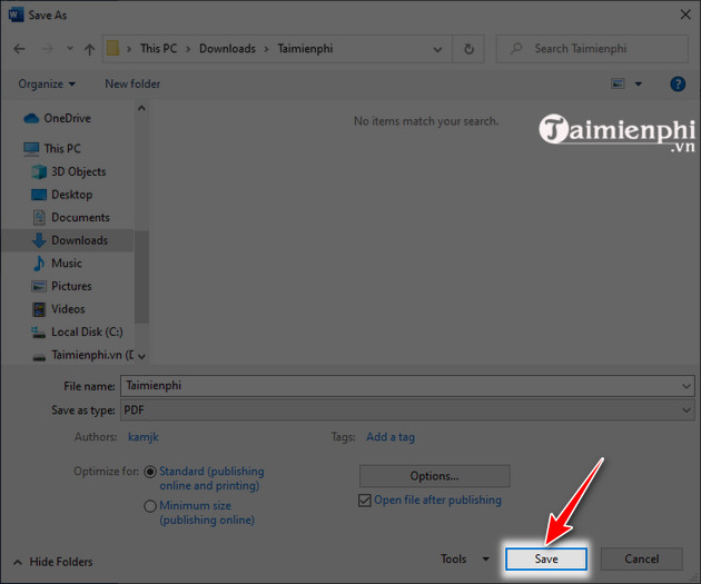 Picture 4 of How to convert Word to PDF online completely free