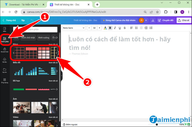 Picture 5 of How to copy a table from Word to Canva while preserving formatting.