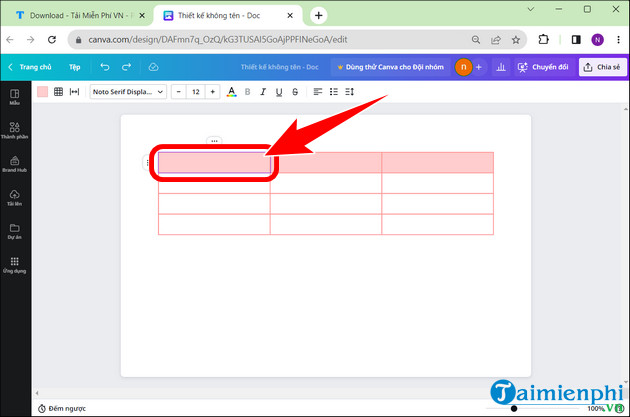 Picture 6 of How to copy a table from Word to Canva while preserving formatting.