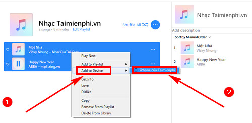 Picture 7 of How to copy, transfer, and move music from your computer to your iPhone or iPad using iTunes.