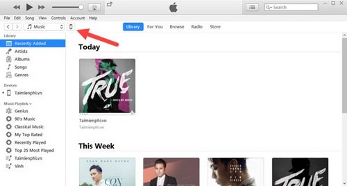 Picture 3 of How to copy videos, movies, and music to iPhone and iPad using iTunes on a computer.