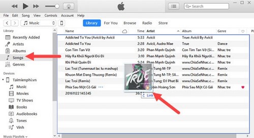 Picture 4 of How to copy videos, movies, and music to iPhone and iPad using iTunes on a computer.