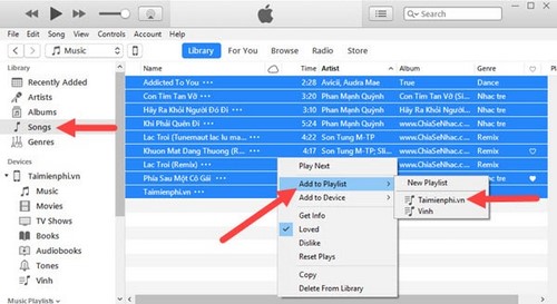 Picture 7 of How to copy videos, movies, and music to iPhone and iPad using iTunes on a computer.