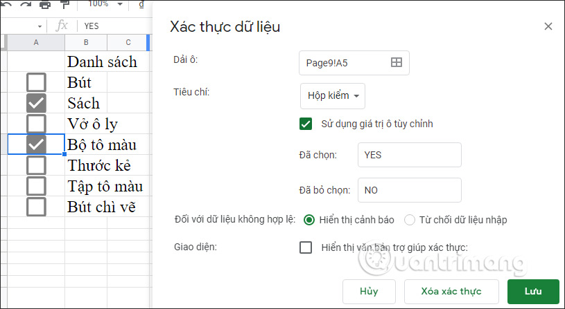 How to count checkboxes in Google Sheets Picture 6