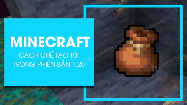 Picture 1 of How to craft a Bag in Minecraft 1.20 is extremely simple.
