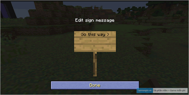 Picture 3 of How to craft and use signs in Minecraft