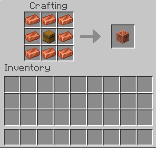 How to craft a Bronze Chest in Minecraft Picture 2