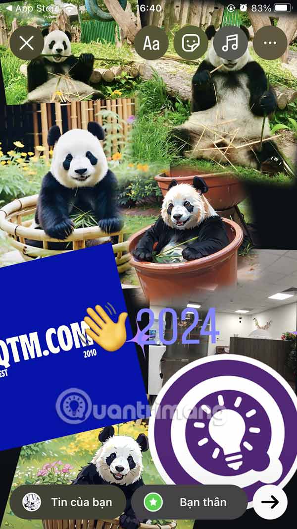 How to create a 2024 collage on Instagram Picture 11