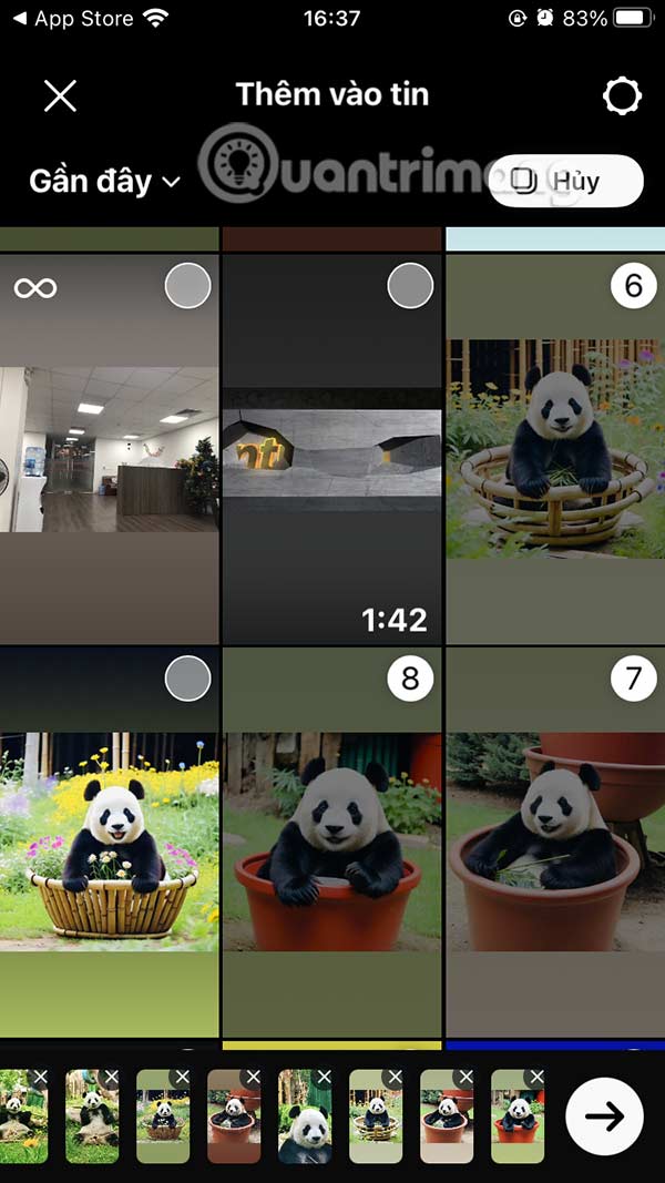 How to create a 2024 collage on Instagram Picture 6