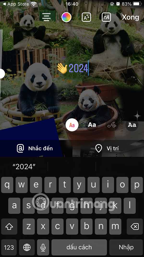 How to create a 2024 collage on Instagram Picture 9