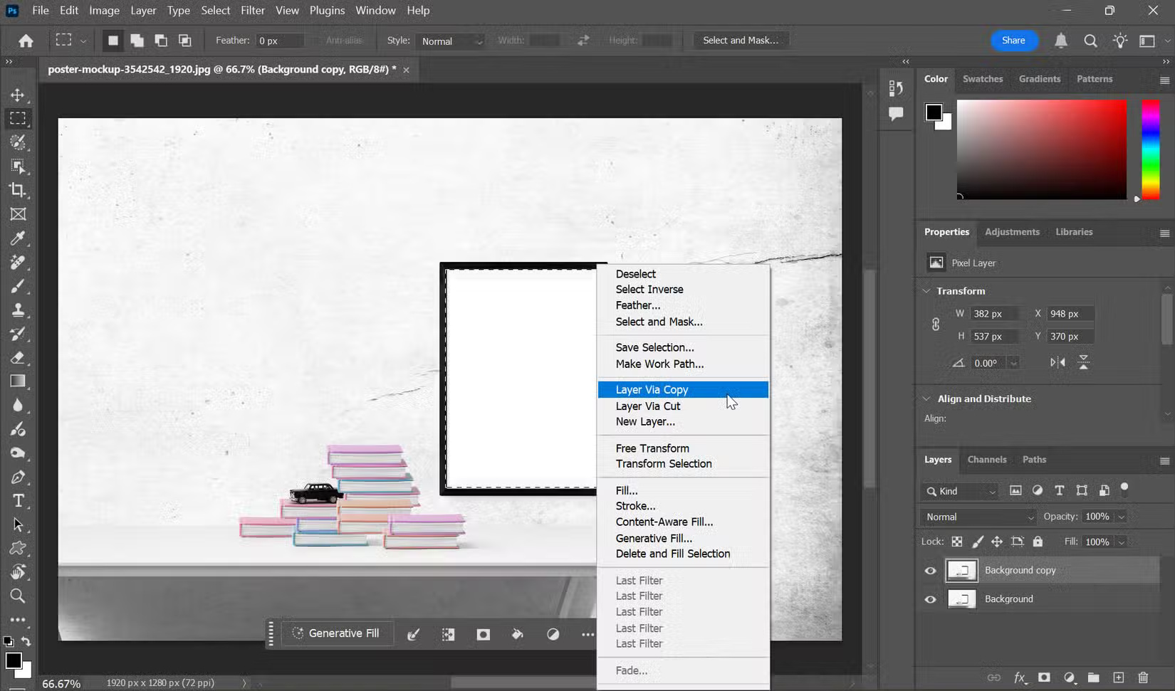 Picture 2 of How to create stunning 3D pop-out effects in Photoshop