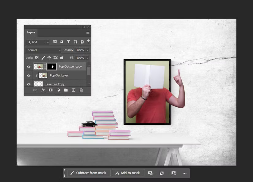 Picture 6 of How to create stunning 3D pop-out effects in Photoshop