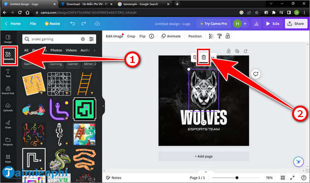 How to create a beautiful free name logo, very simple Picture 4