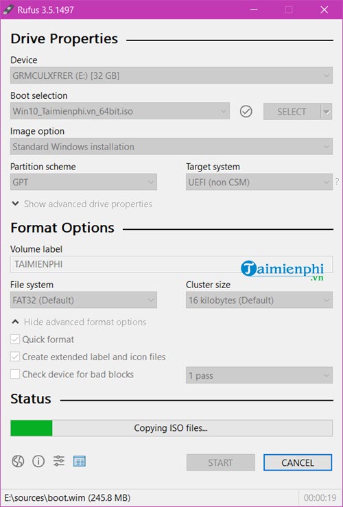 Picture 7 of How to create a bootable USB drive for installing Windows 10 with UEFI and LEGACY support.