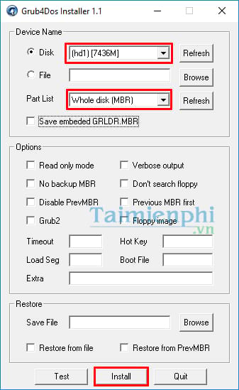 Picture 3 of How to create a bootable USB drive using Grub4dos to install and fix operating system errors.