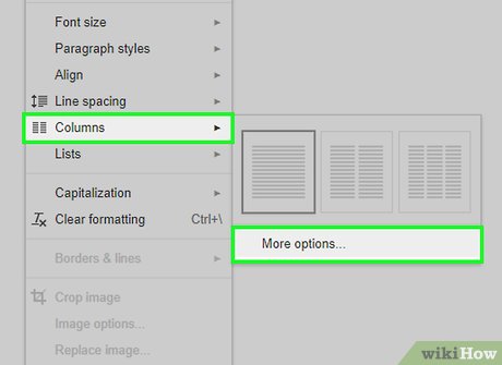How to Create a Brochure Using Google Docs Picture 10