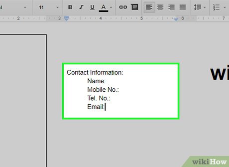 How to Create a Brochure Using Google Docs Picture 22