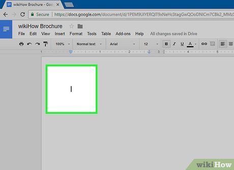 How to Create a Brochure Using Google Docs Picture 24