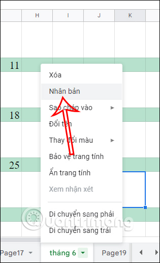 Picture 17 of How to create a calendar in Google Sheets