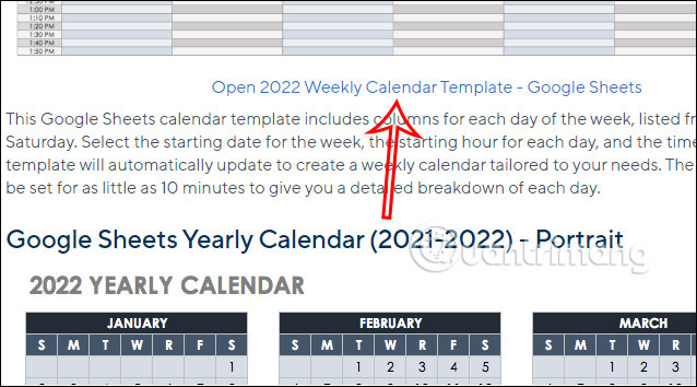 Picture 8 of How to create a calendar in Google Sheets