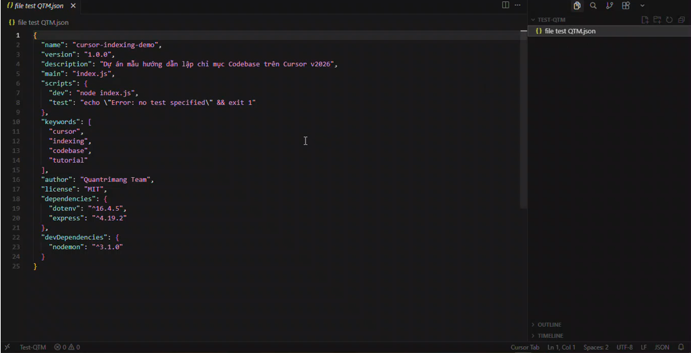 images 3 of How to create a codebase index in Cursor