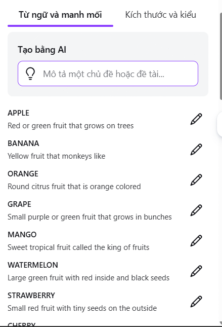 Picture 7 of How to create crossword puzzles on Canva AI extremely quickly