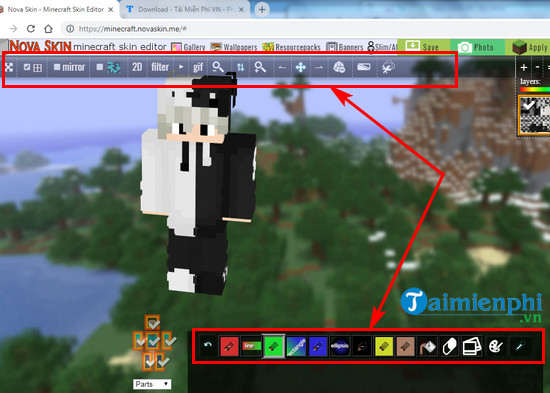 How to create a custom Minecraft Skin, to your liking Picture 3