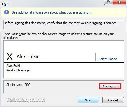 How to create a digital signature in Word simply and quickly Picture 13