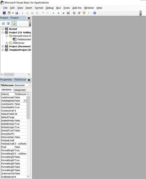 How to create a fillable form in Microsoft Word Picture 6