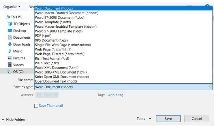 How to create a fillable form in Microsoft Word Picture 8
