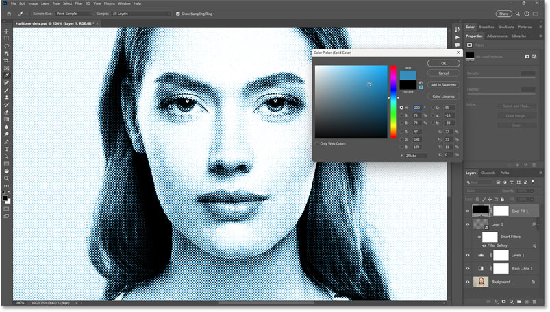 How to create a halftone dot pattern in Photoshop Picture 42