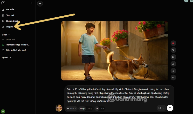 How to create a long video on Grok Picture 3