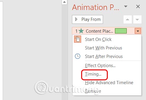 How to create a loop effect on PowerPoint Picture 3