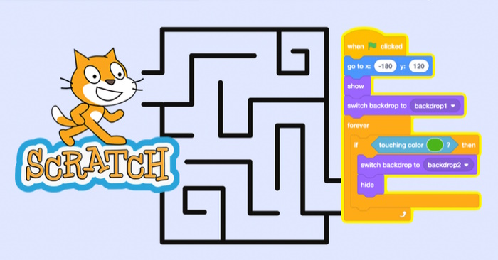 images 1 of How to create a maze game in Scratch