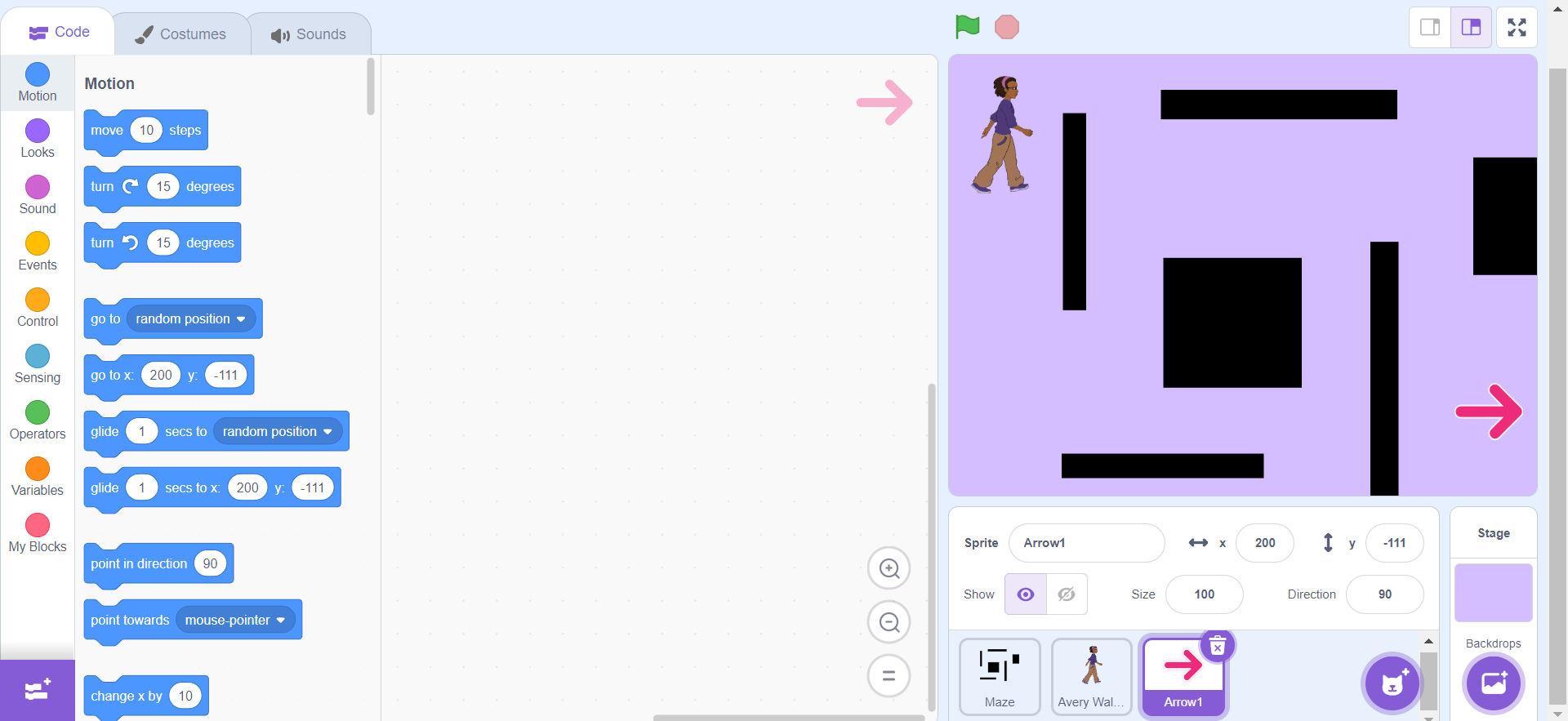 images 7 of How to create a maze game in Scratch