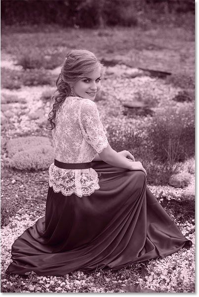 How to Create a Monochrome Color Effect in Photoshop Picture 13