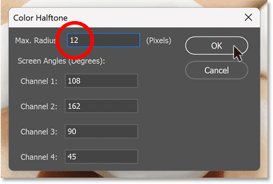 How to create a more beautiful Color Halftone effect in Photoshop Picture 19
