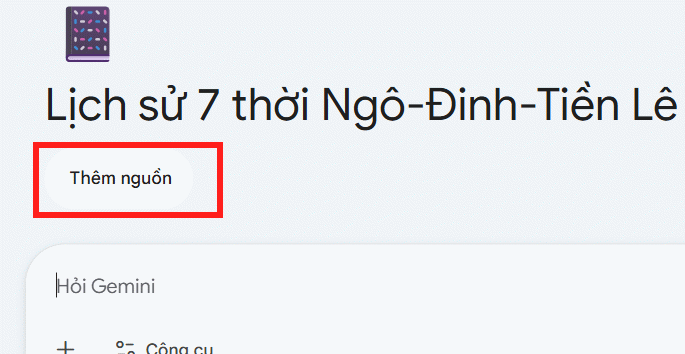 Picture 5 of How to create a new notebook directly in Gemini