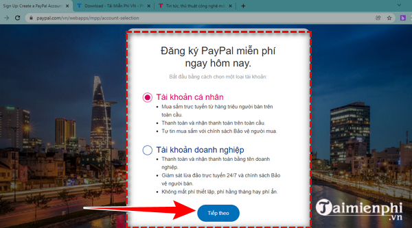 Picture 4 of How to create a PayPal account, register, and verify your PayPal account.
