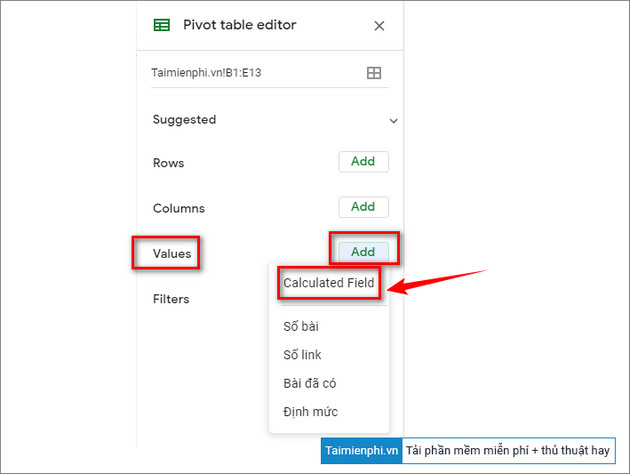 Picture 10 of How to create a Pivot Table in Google Sheets