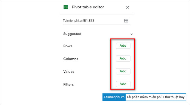 Picture 6 of How to create a Pivot Table in Google Sheets