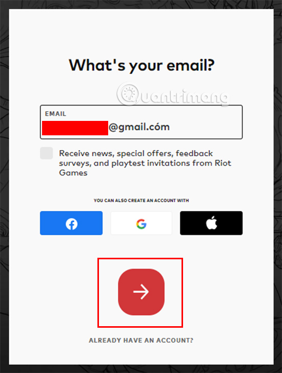 How to create a Riot Games account Picture 3