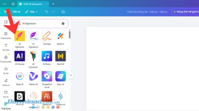 images 2 of How to create a signature using AI Signature on Canva