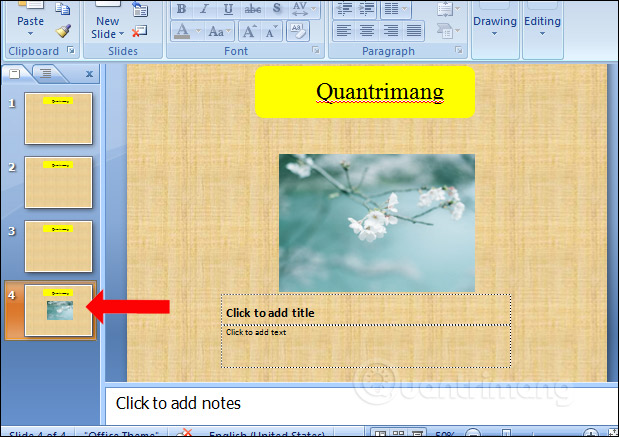 How to create a Slide Master on PowerPoint - Create a new theme for the slide Picture 10